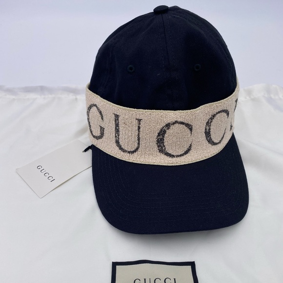Unisex gucci authentic baseball hat size large expandable made in Italy - Picture 1 of 9